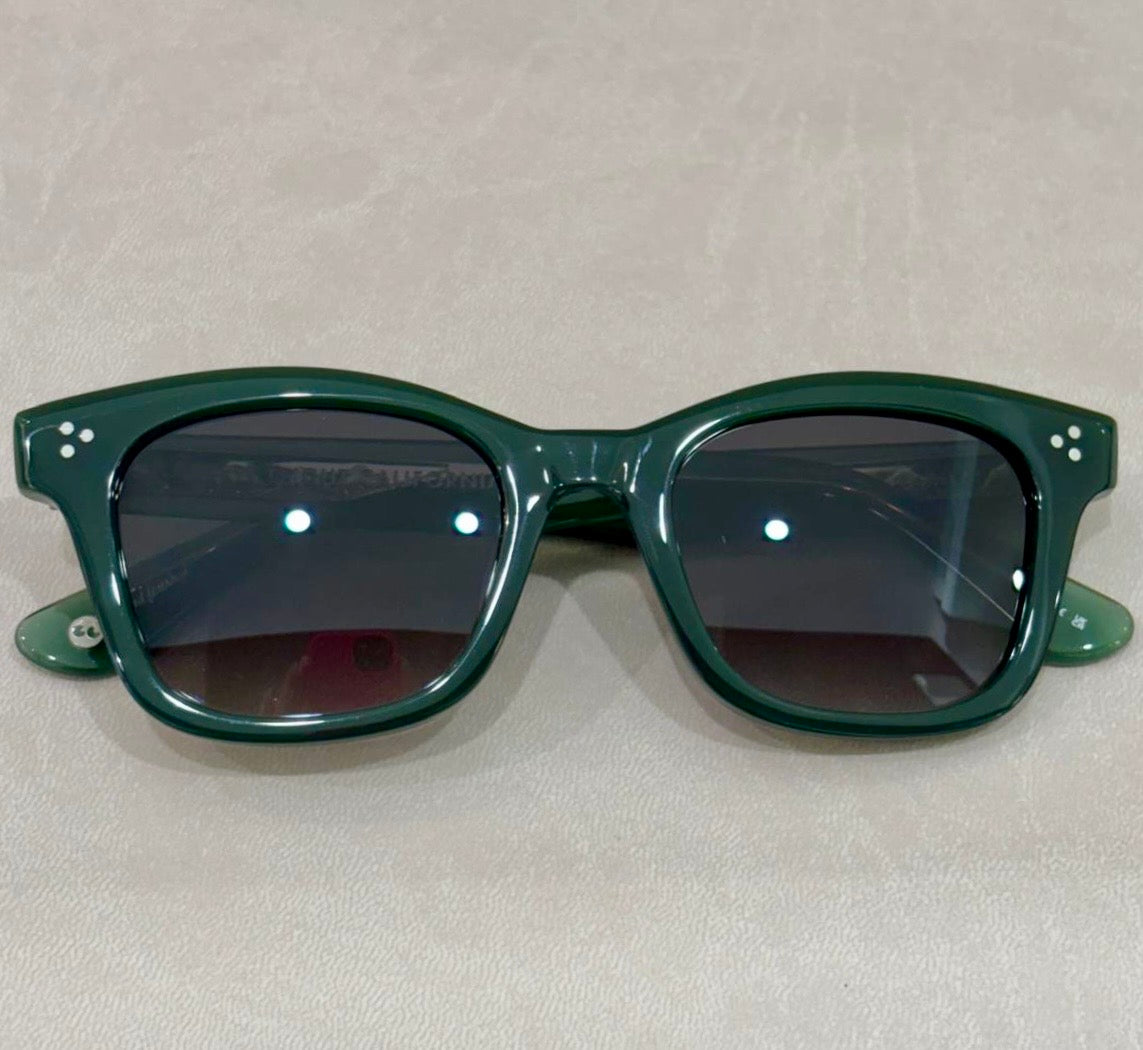 Garrett Leight THOMPSON Sun - 48/22 - Forest