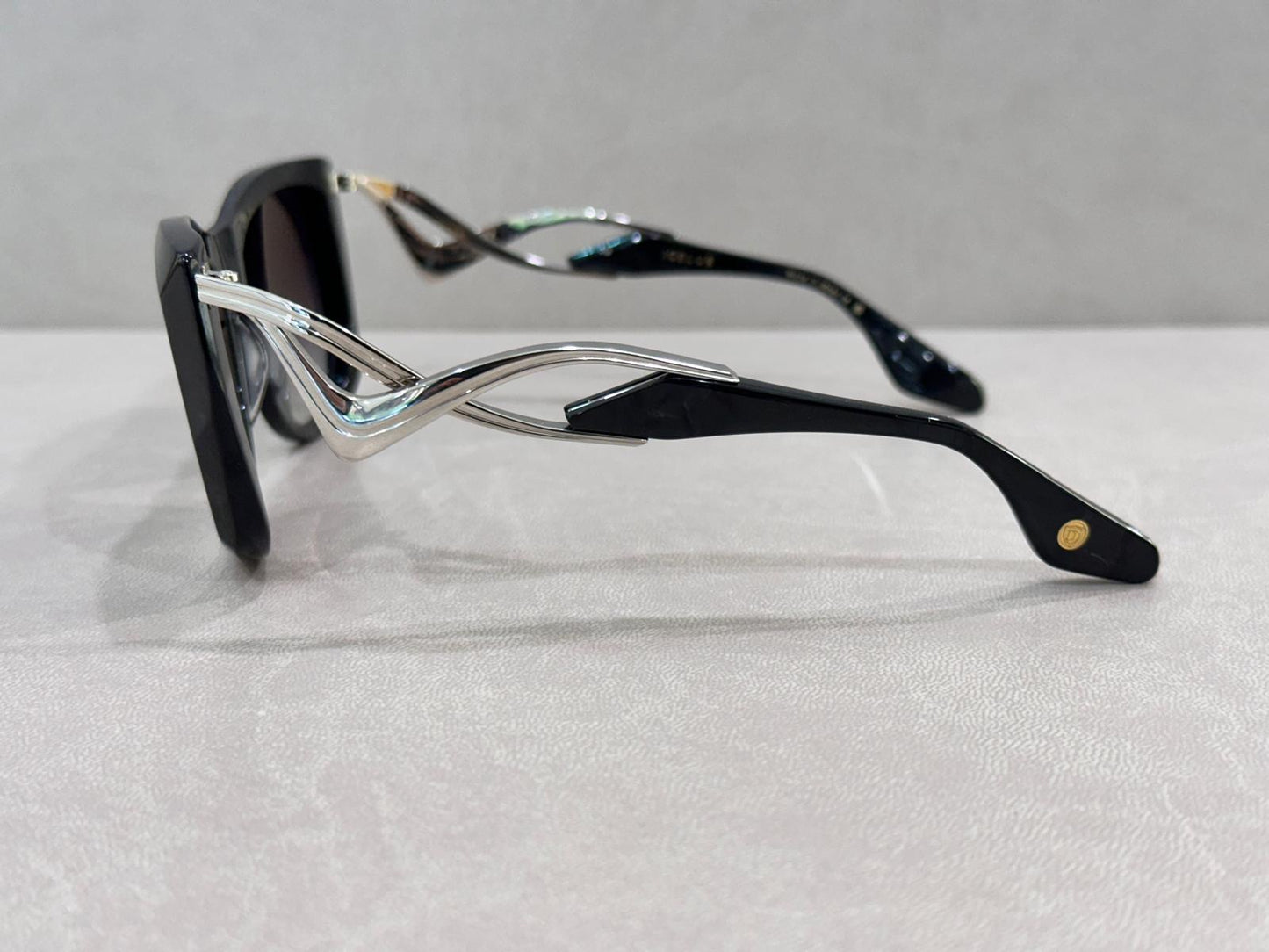 Dita Eyewear ICELUS DTS438-A-02 - 55/21 - Black Pearl/Silver