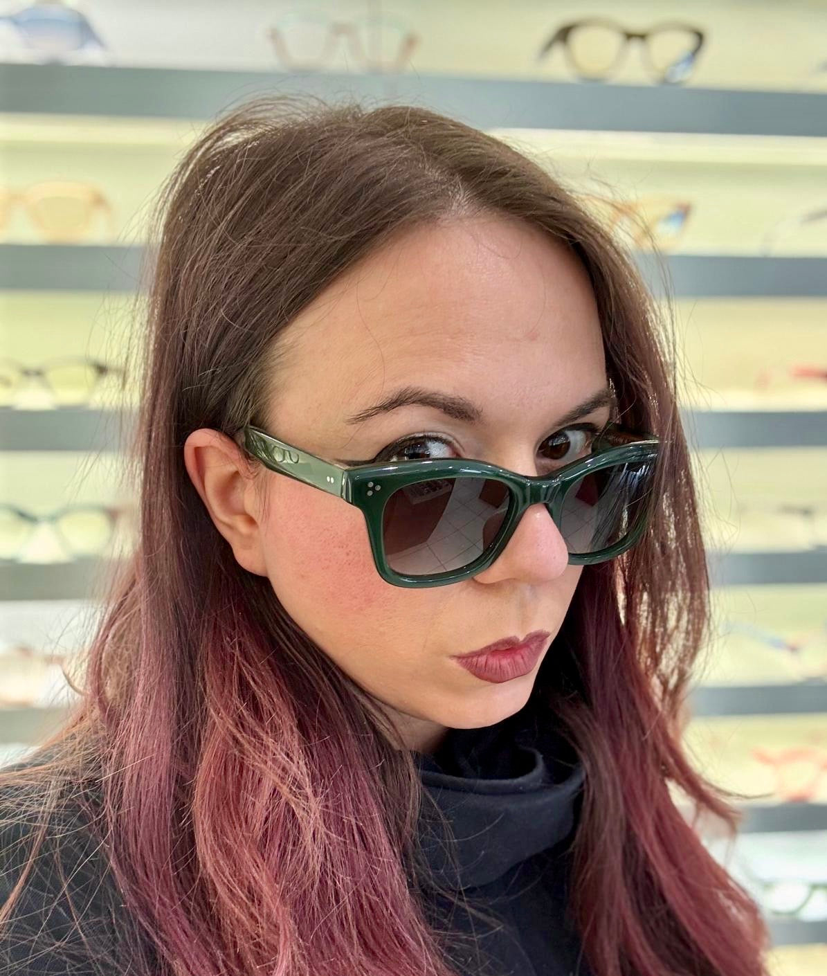 Garrett Leight THOMPSON Sun - 48/22 - Forest