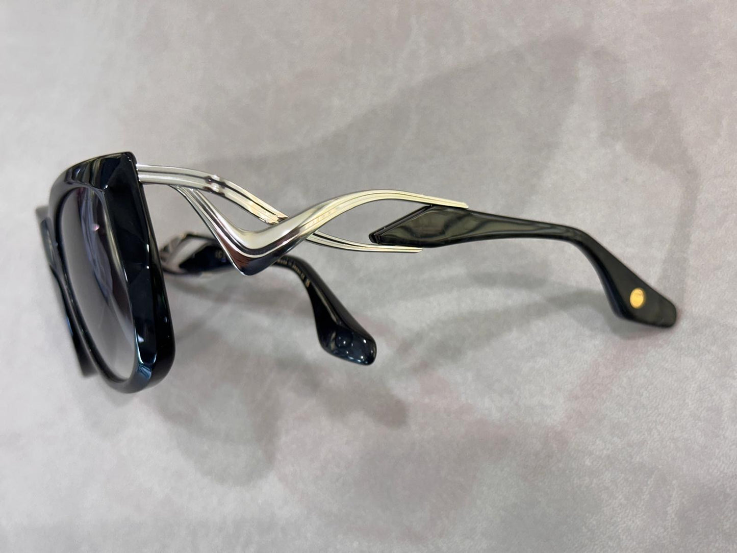 Dita Eyewear ICELUS DTS438-A-02 - 55/21 - Black Pearl/Silver