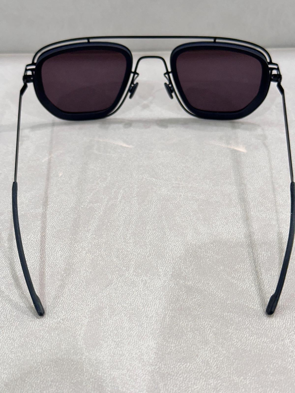 Mykita Mylon Hybrid FERLO - 53/26 - 579 Pitch Black