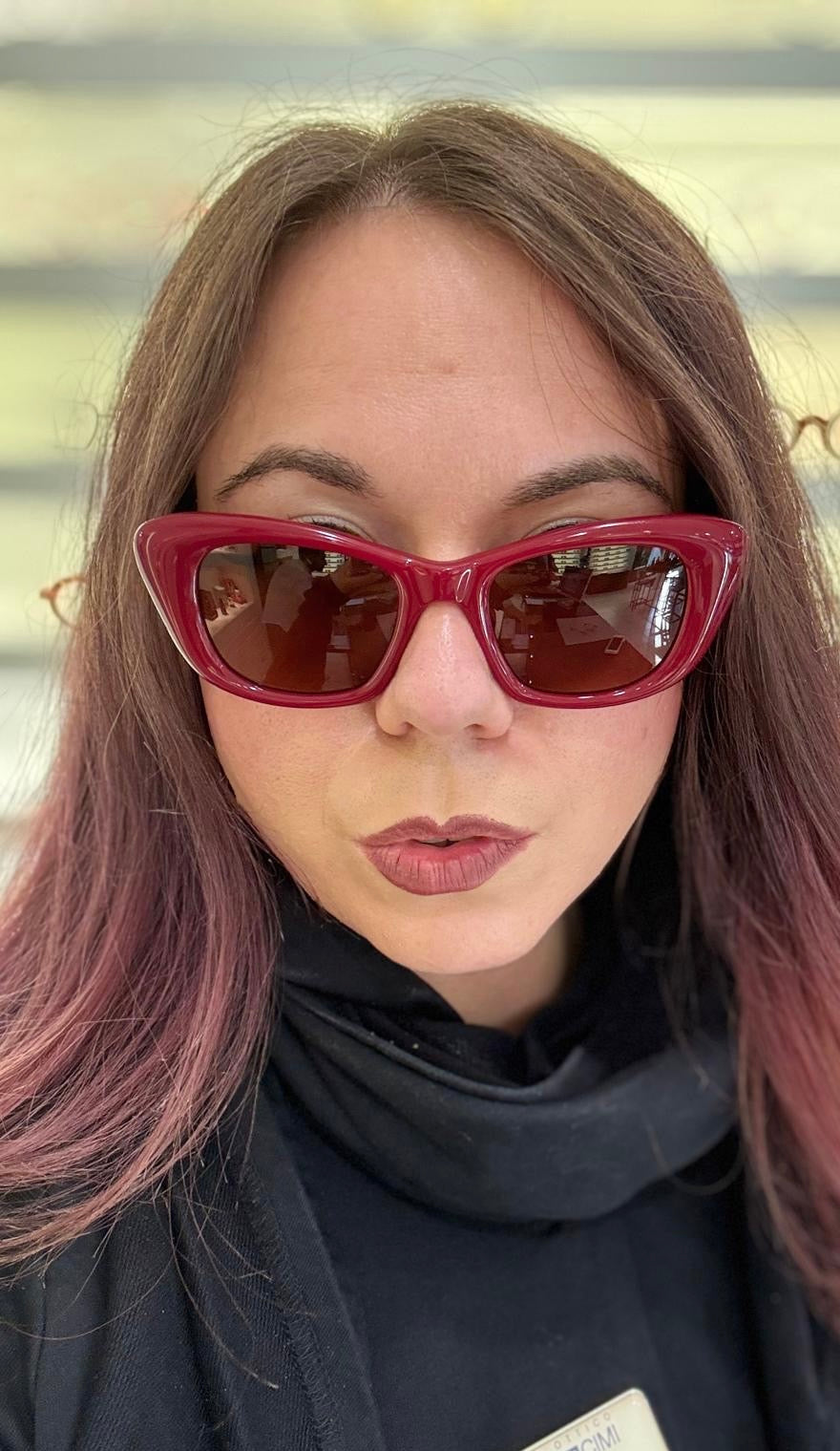 Garrett Leight SIERRA Sun - 47/21 - Amulet Red