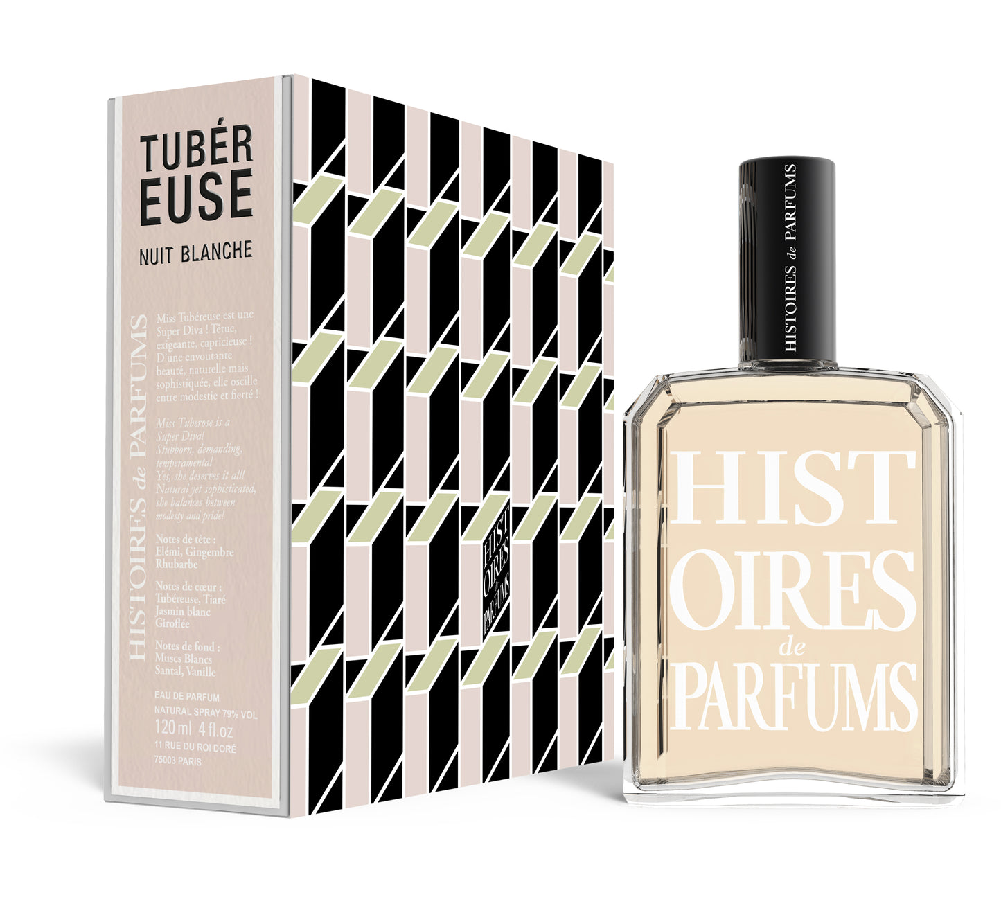 Tubéreuse Nuit Blanche - Histoire de Parfums - Eau de Parfum 120 ml